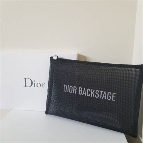 dior woven makeup bag|dior backstage makeup bag.